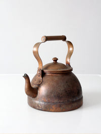 antique copper kettle