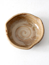 vintage studio pottery bowl