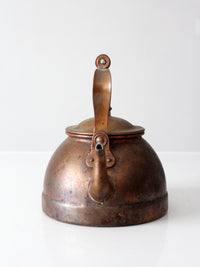 antique copper kettle