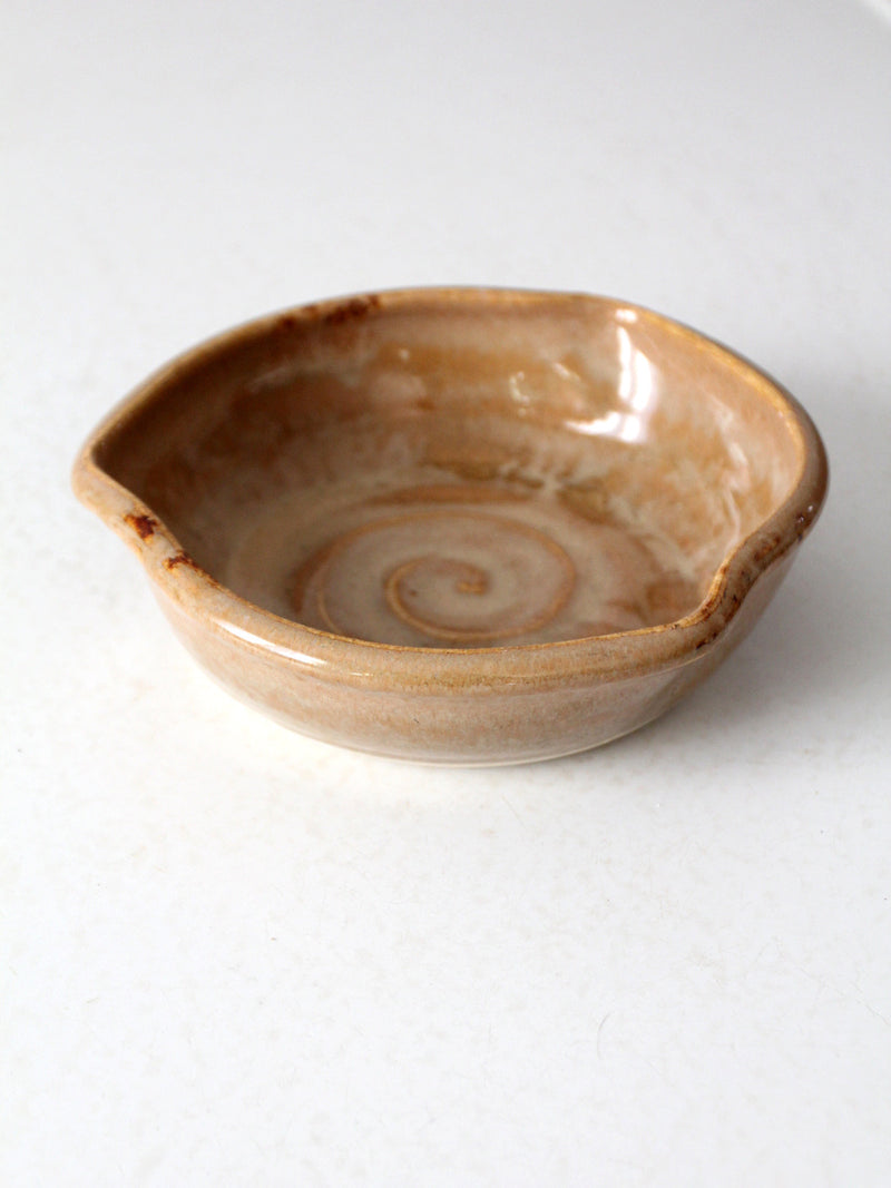 vintage studio pottery bowl