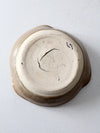 vintage studio pottery bowl
