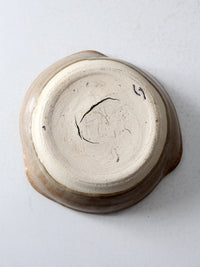 vintage studio pottery bowl