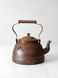 antique copper kettle