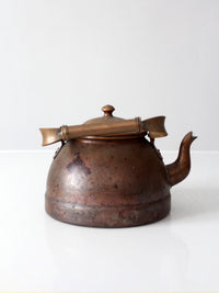 antique copper kettle