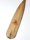 vintage Renegade Paddles wood canoe paddle