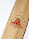 vintage Renegade Paddles wood canoe paddle