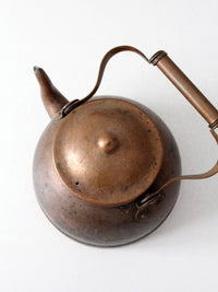 antique copper kettle