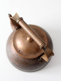 antique copper kettle