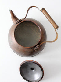 antique copper kettle