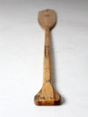 vintage Renegade Paddles wood canoe paddle