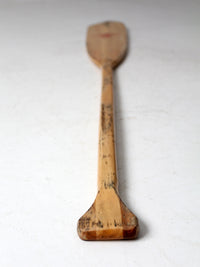 vintage Renegade Paddles wood canoe paddle