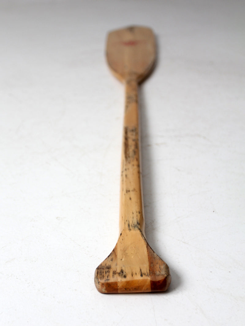 vintage Renegade Paddles wood canoe paddle