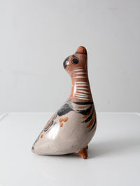 vintage Tonala bird | Mexican folk art pottery