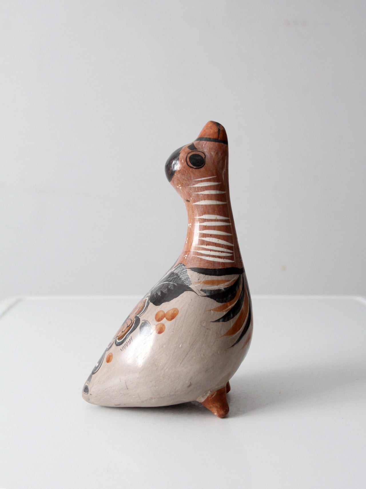 vintage Tonala bird | Mexican folk art pottery
