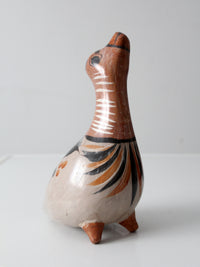 vintage Tonala bird | Mexican folk art pottery
