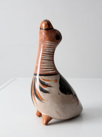 vintage Tonala bird | Mexican folk art pottery