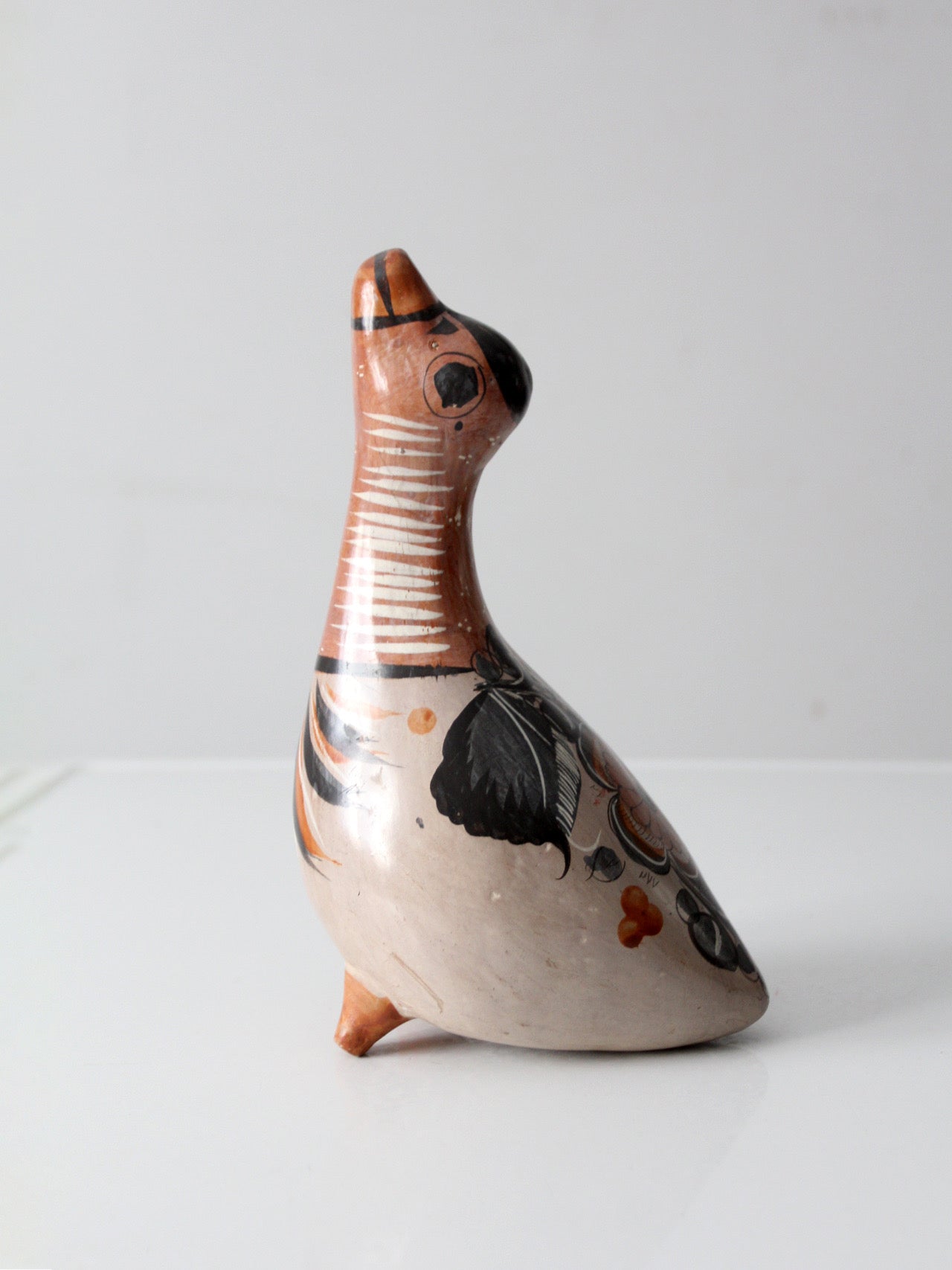 vintage Tonala bird | Mexican folk art pottery
