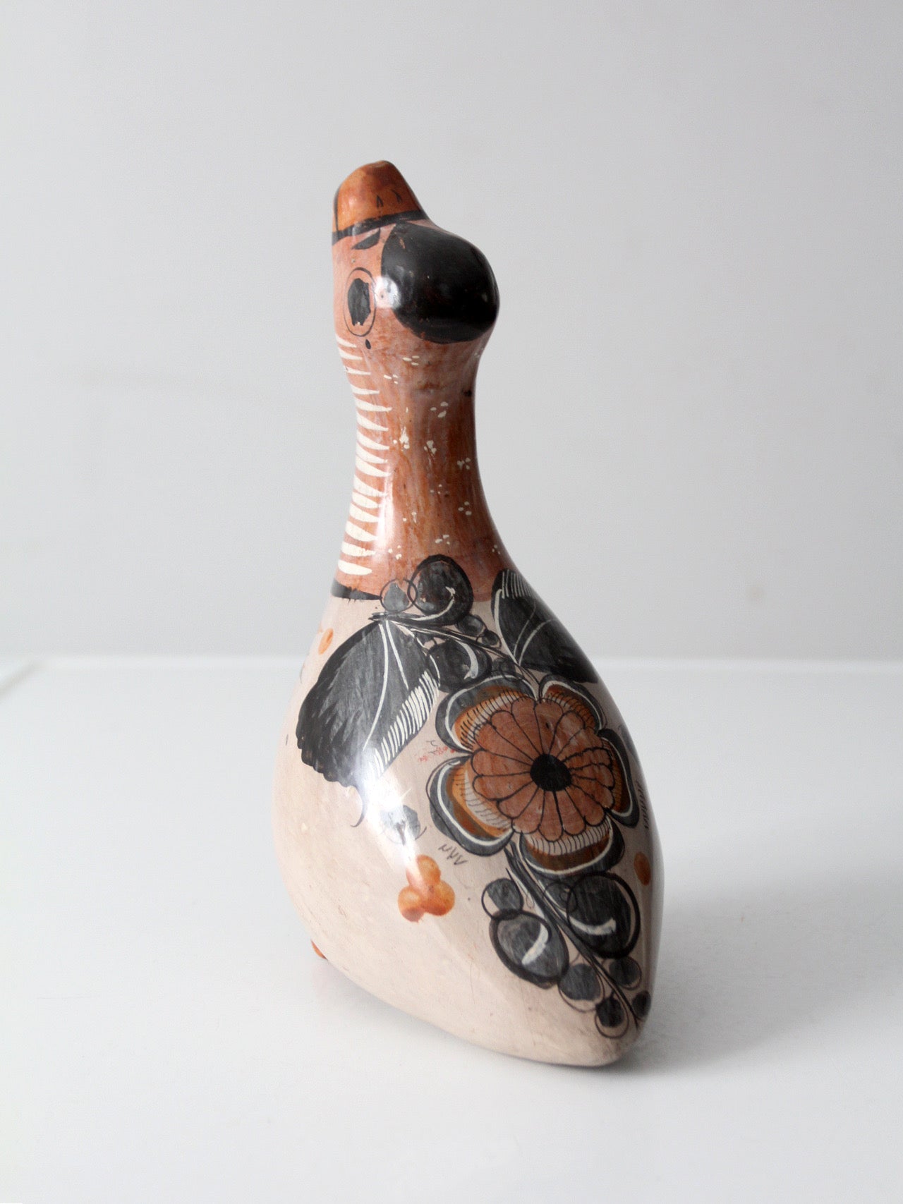 vintage Tonala bird | Mexican folk art pottery