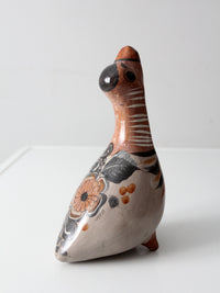 vintage Tonala bird | Mexican folk art pottery