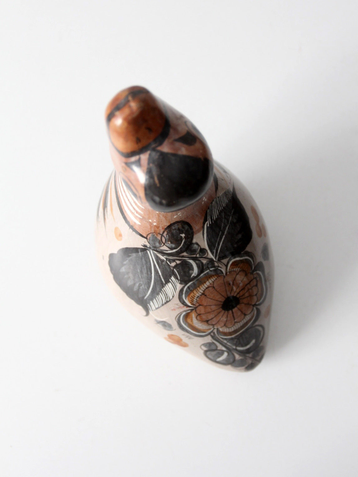 vintage Tonala bird | Mexican folk art pottery