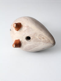vintage Tonala bird | Mexican folk art pottery