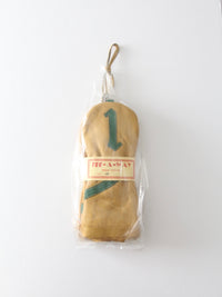 antique leather golf club headcovers with original packaging