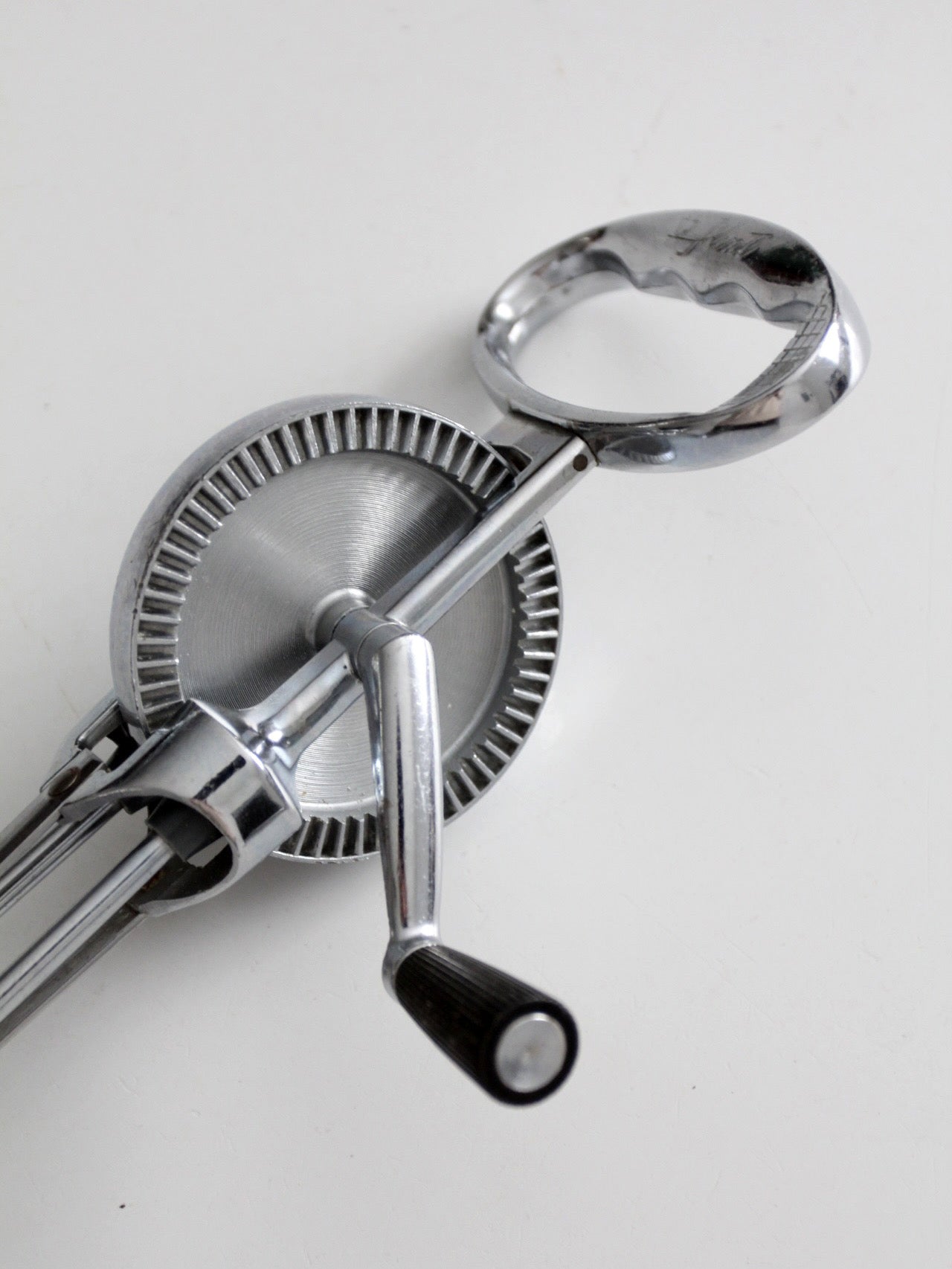 vintage 1950s Flint hand crank whisk mixer