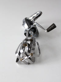 vintage 1950s Flint hand crank whisk mixer