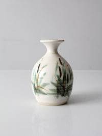Clouds of Folsom handmade studio pottery vase