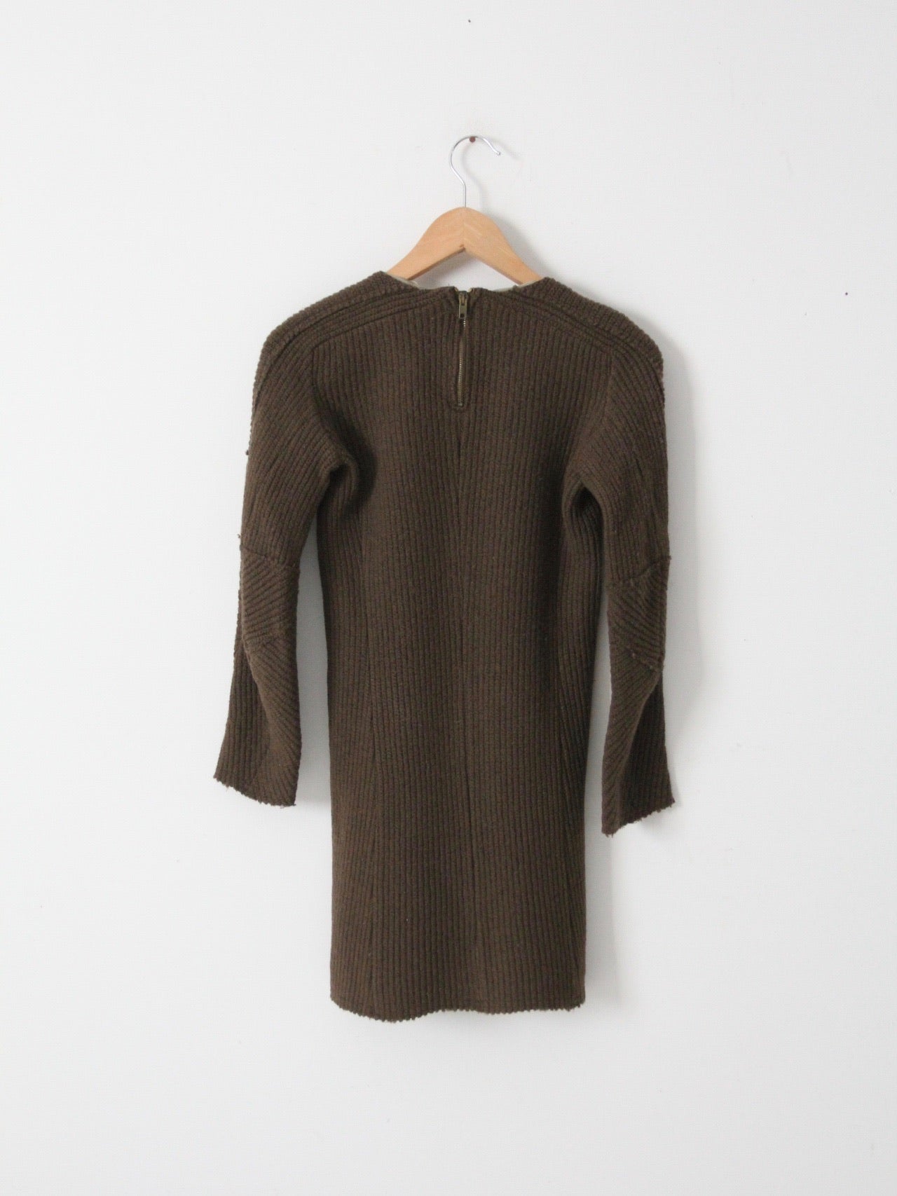 vintage Etoile Isabel Marant knit dress brown mini sweater