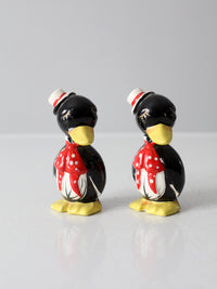 mid-century penguin salt & pepper shakers