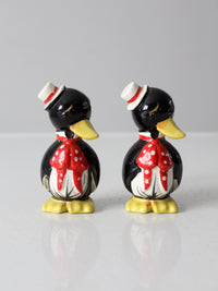 mid-century penguin salt & pepper shakers