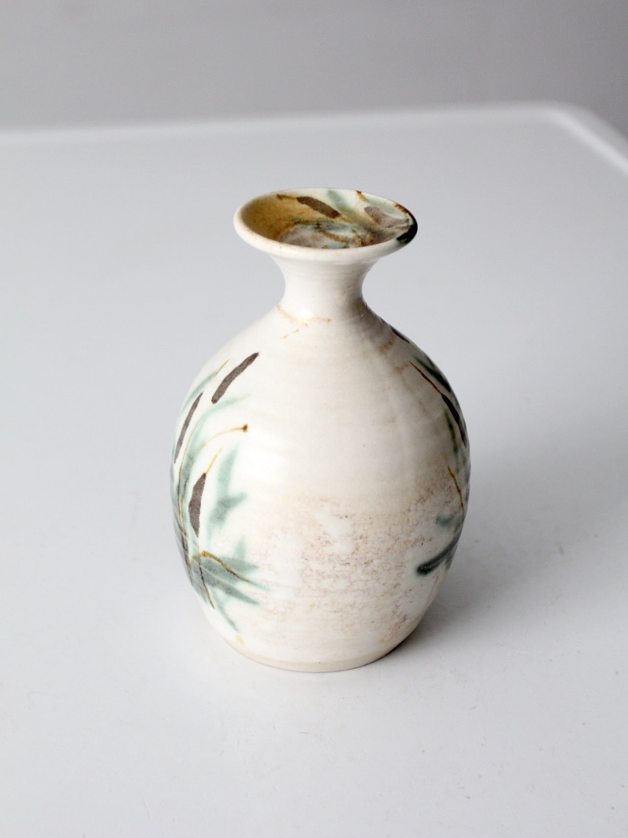 Clouds of Folsom handmade studio pottery vase