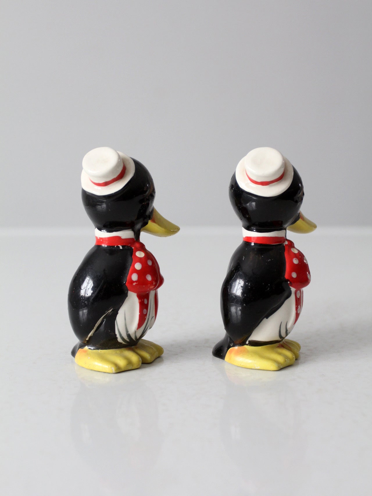 mid-century penguin salt & pepper shakers