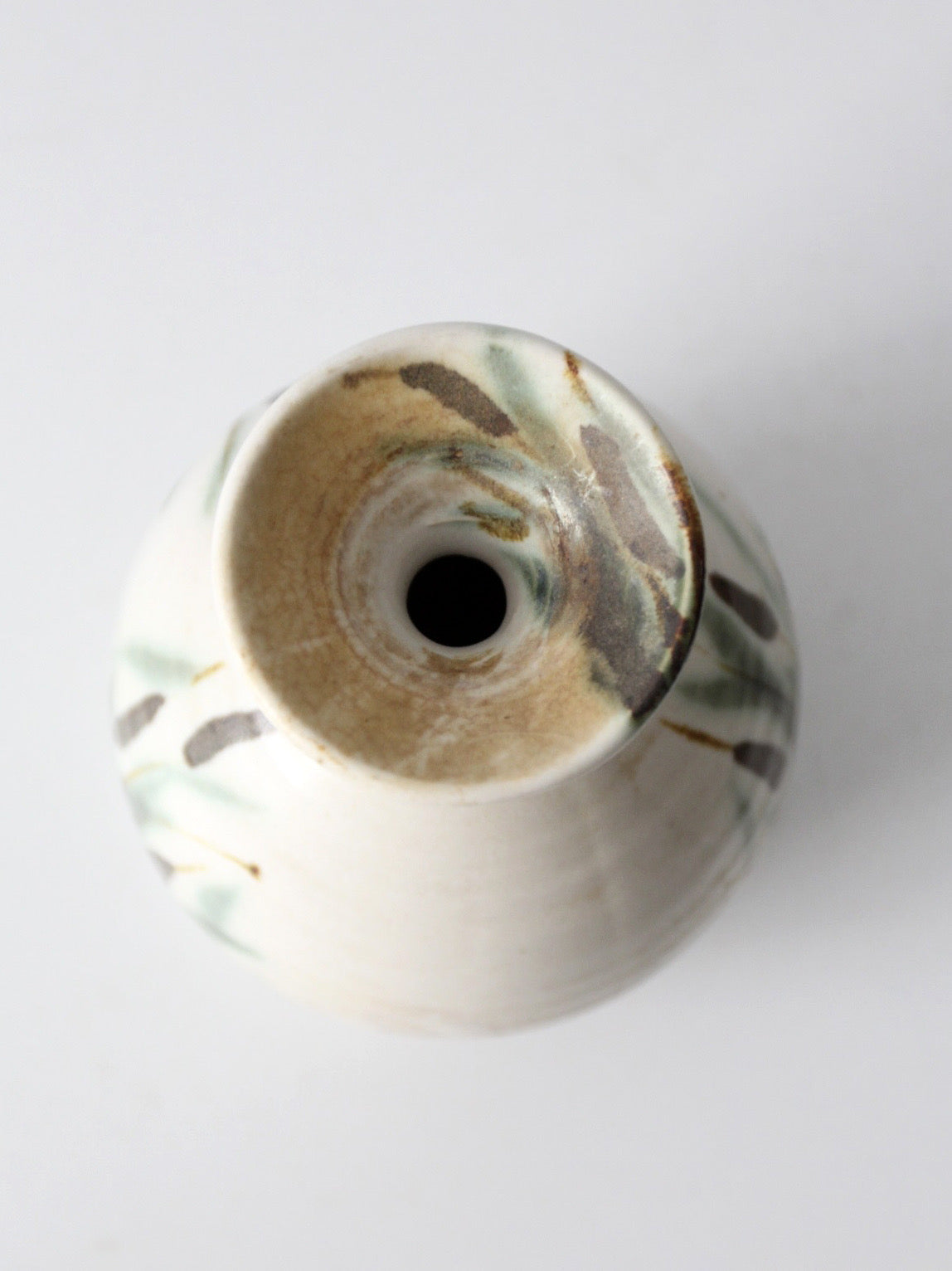 Clouds of Folsom handmade studio pottery vase