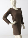 vintage Etoile Isabel Marant knit dress brown mini sweater