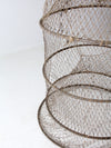 vintage fyke net, XL fishing net