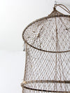 vintage fyke net, XL fishing net