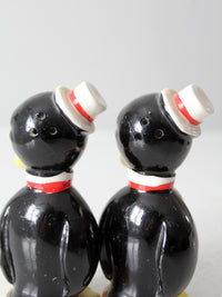 mid-century penguin salt & pepper shakers