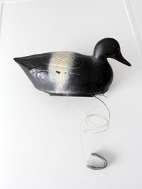 vintage Neumann & Bennetts Plasti-Duk scaup decoy
