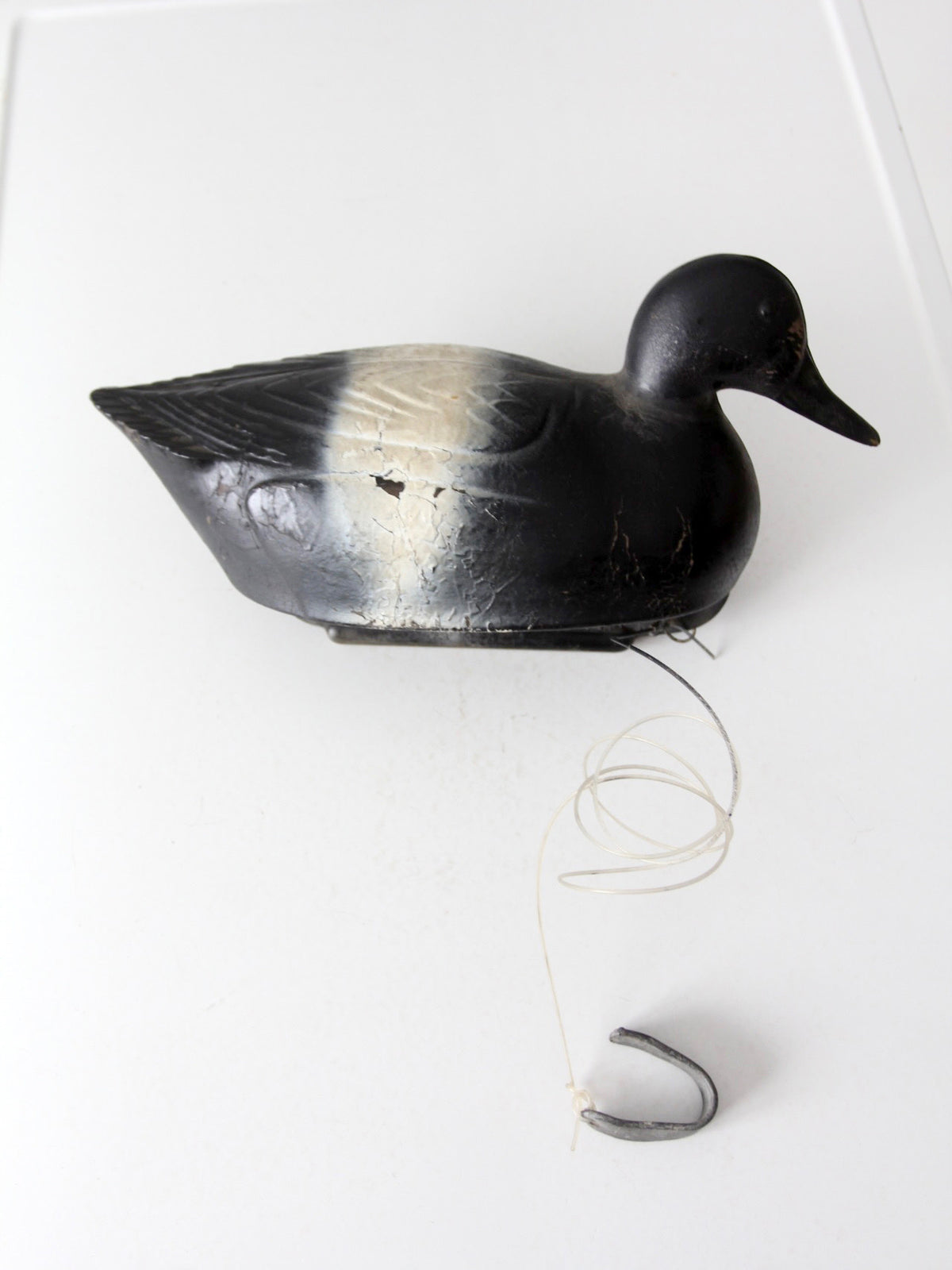 vintage Neumann & Bennetts Plasti-Duk scaup decoy