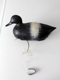 vintage Neumann & Bennetts Plasti-Duk scaup decoy