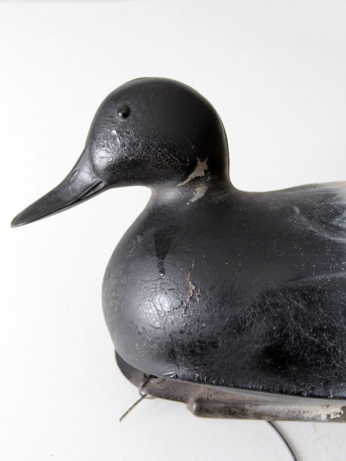 vintage Neumann & Bennetts Plasti-Duk scaup decoy