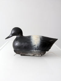 vintage Neumann & Bennetts Plasti-Duk scaup decoy