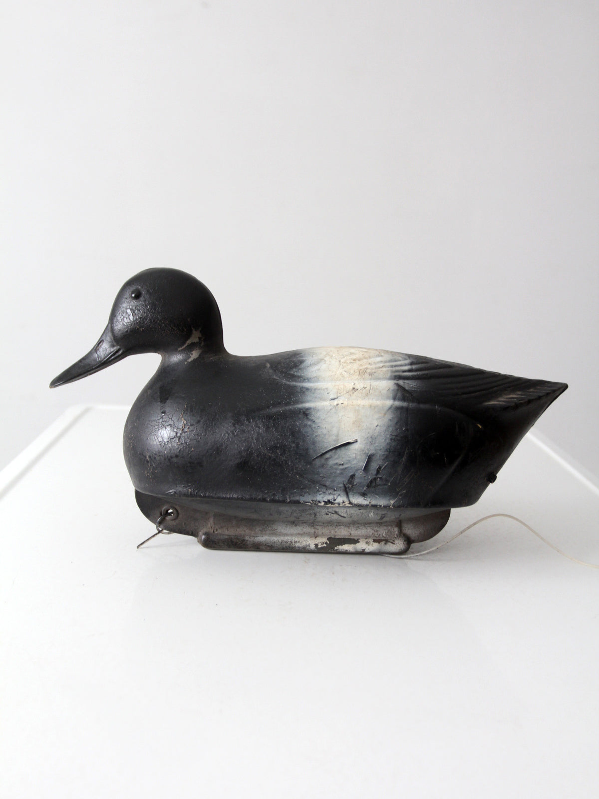 vintage Neumann & Bennetts Plasti-Duk scaup decoy