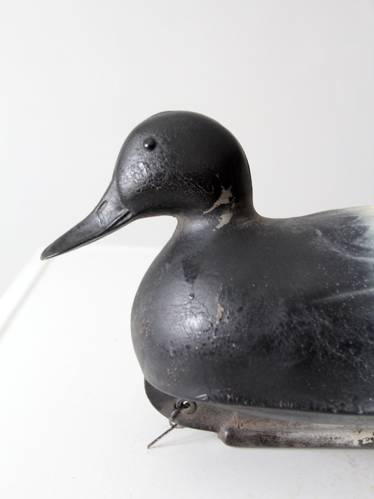 vintage Neumann & Bennetts Plasti-Duk scaup decoy