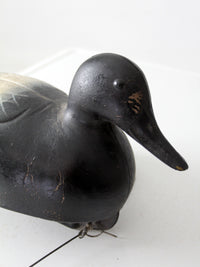 vintage Neumann & Bennetts Plasti-Duk scaup decoy