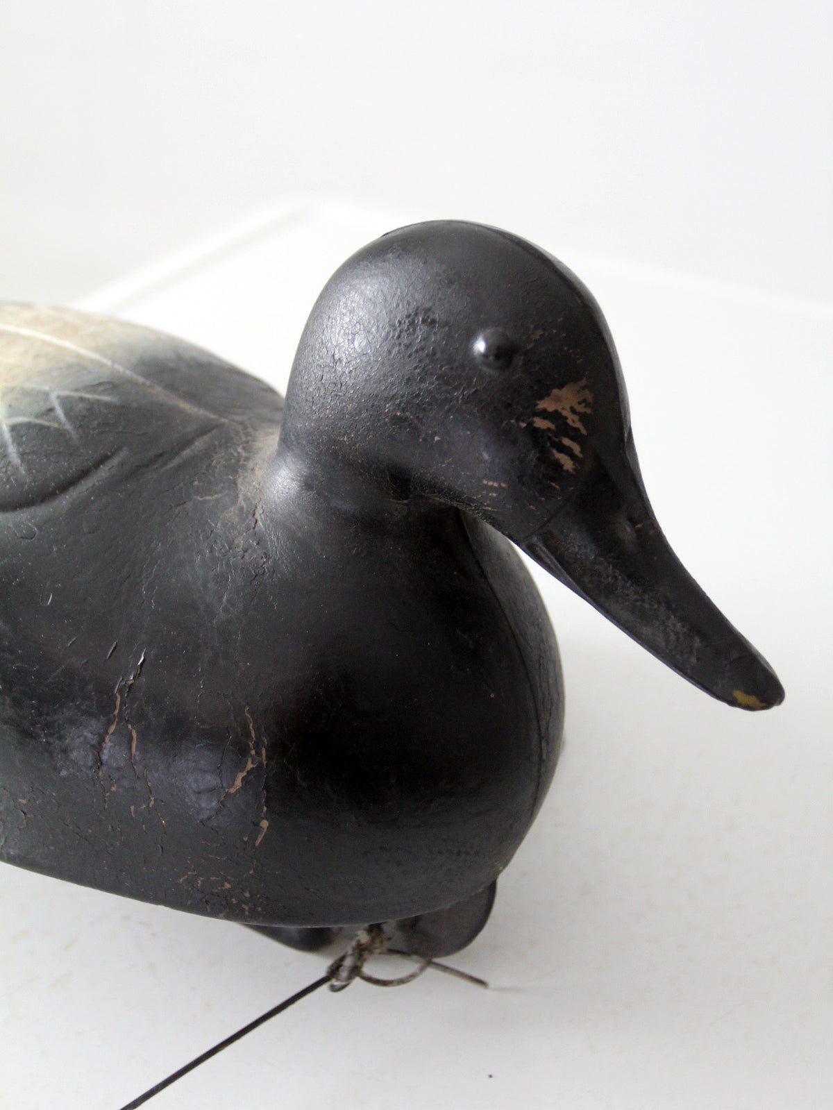 vintage Neumann & Bennetts Plasti-Duk scaup decoy