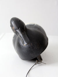 vintage Neumann & Bennetts Plasti-Duk scaup decoy