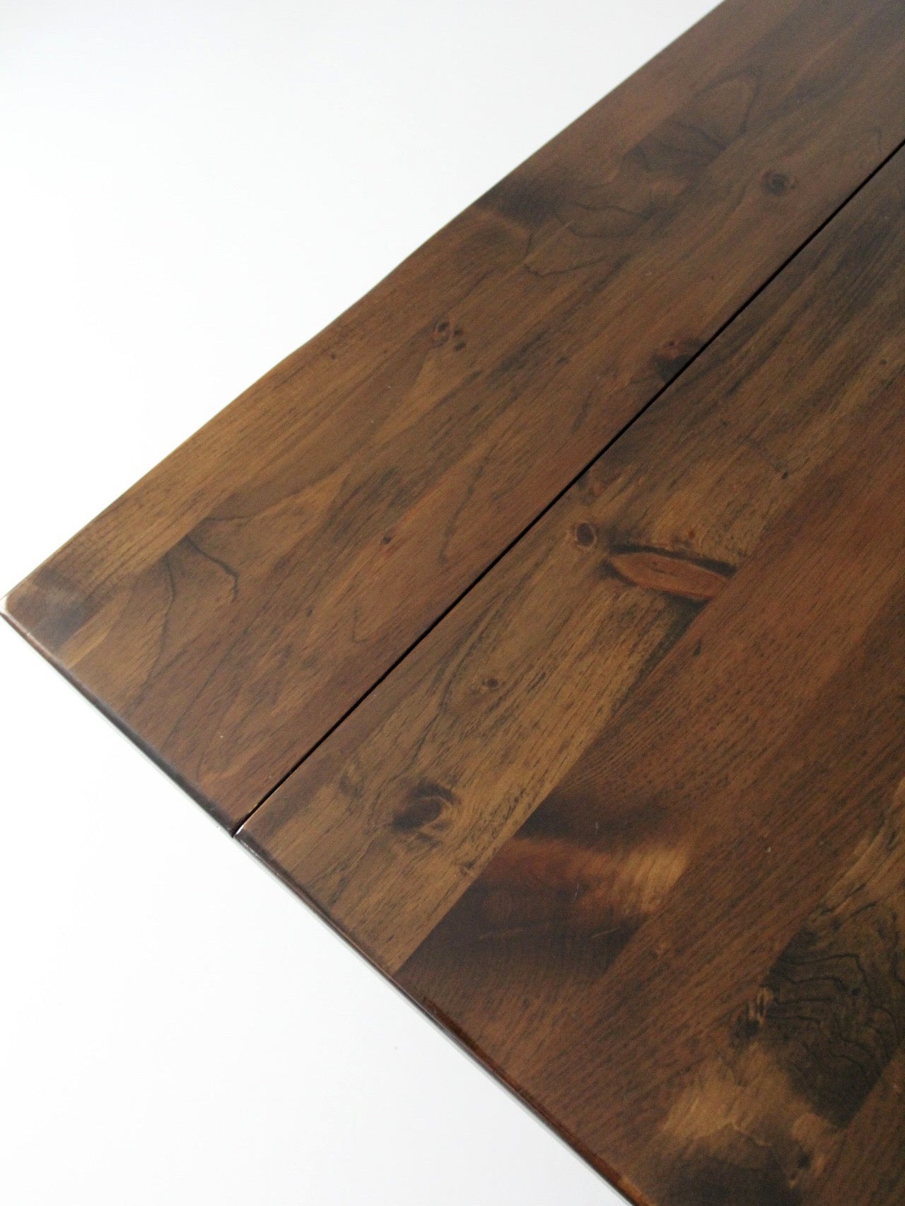 early American style drop leaf dining table